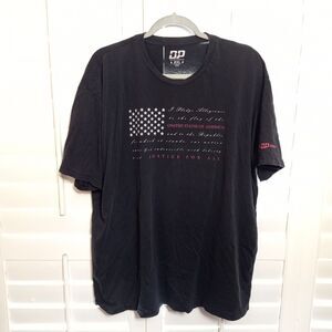 Diesel Power USA Flag Black T-shirt Men's XXL 2XL 4th Of July Celebration Tee